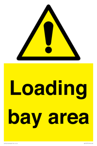 Loading bay area